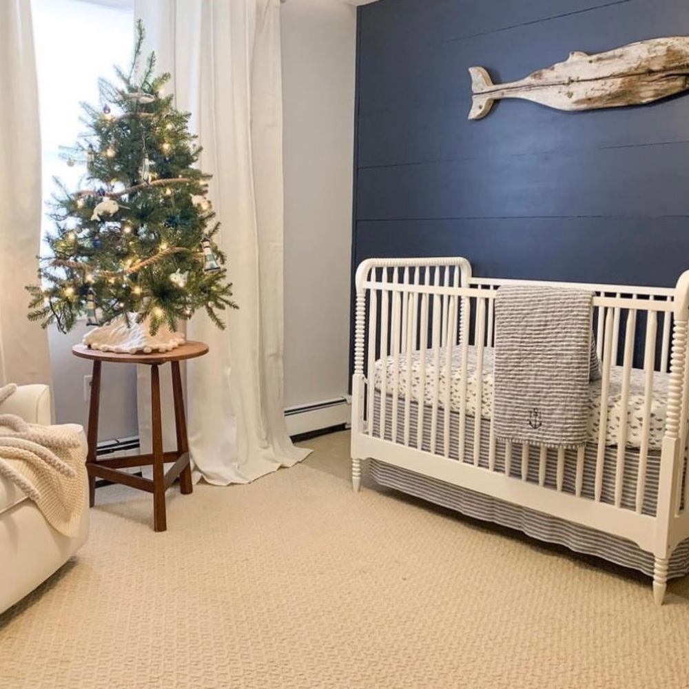 Pottery barn crib skirt